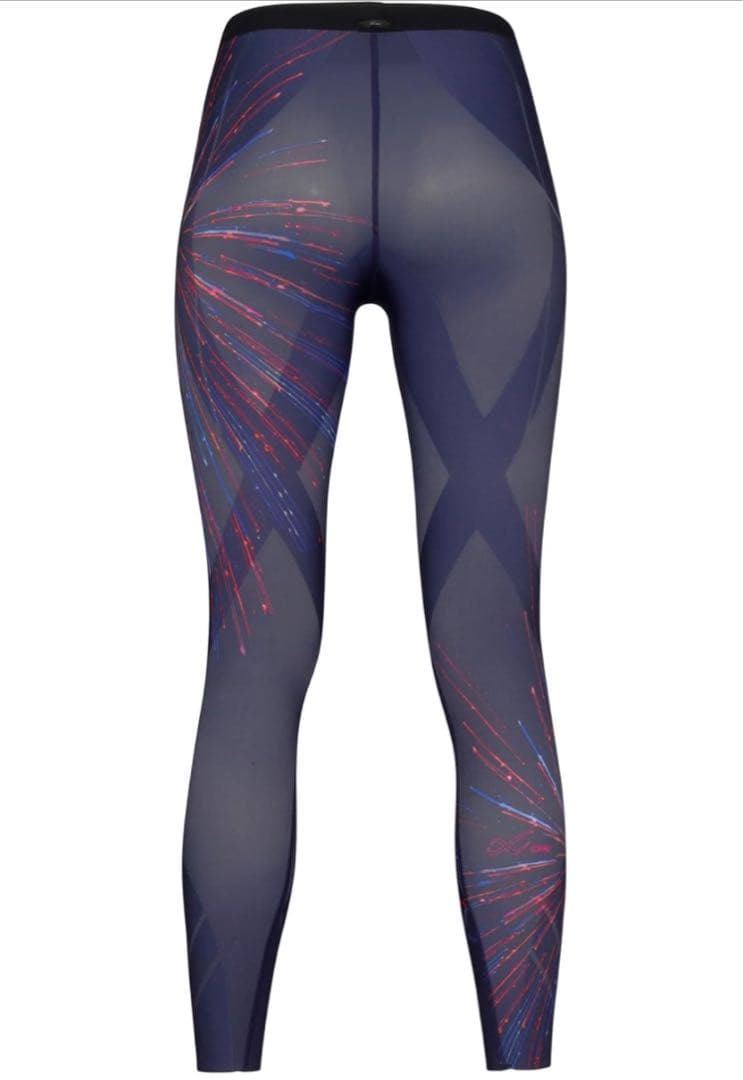 《美品》CW-X レディススポーツタイツ ネイビー ジェネレーターモデル2.0