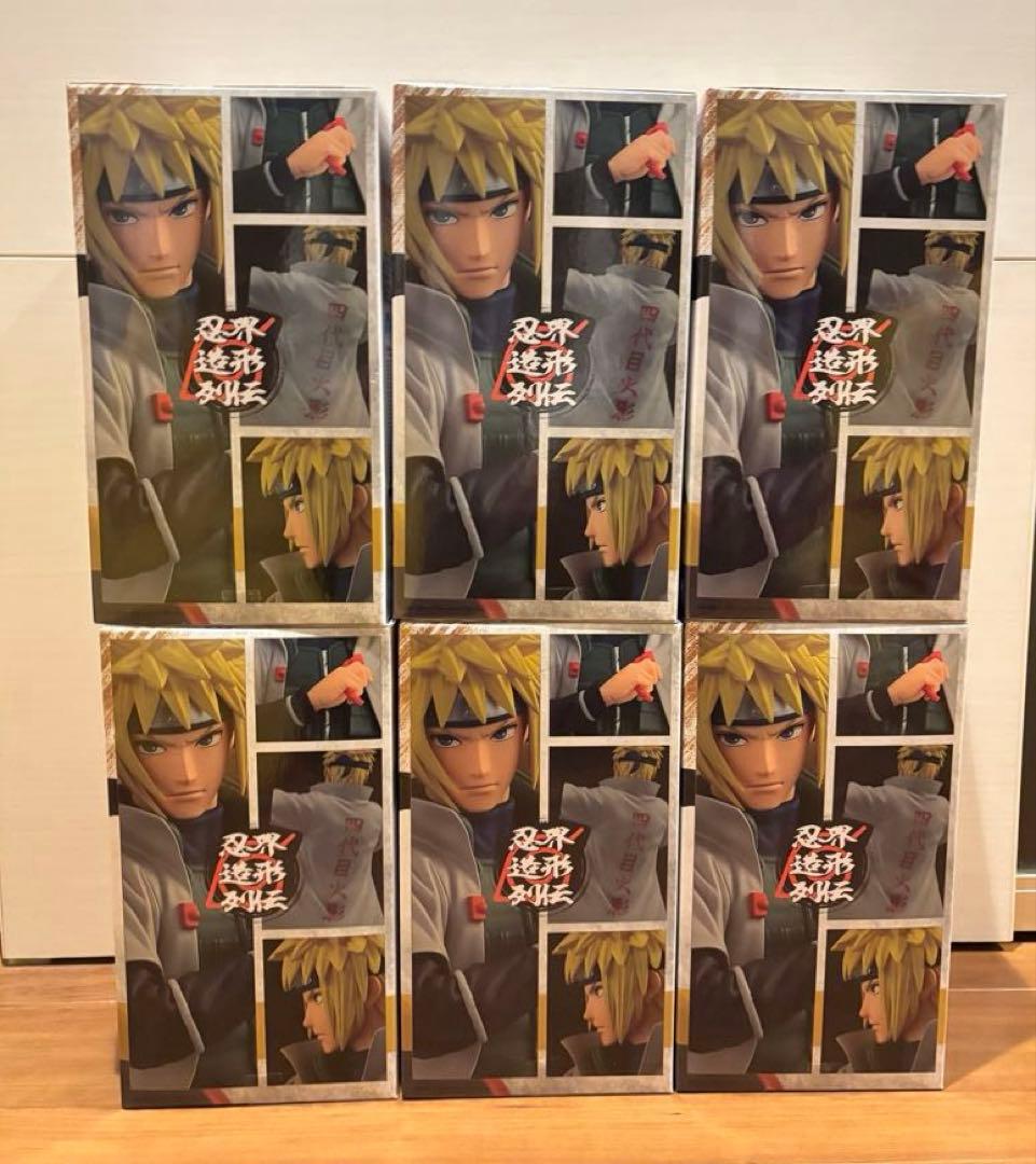 ◆NARUTO ナルト疾風伝　忍界造形列伝　波風ミナト　6体セット