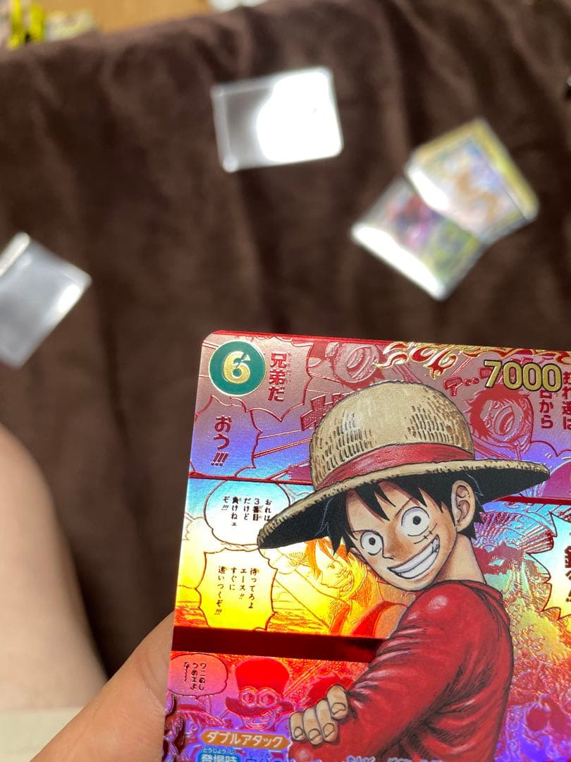 レッドスーパーパラレル モンキー・D・ルフィ レッドコミパラ