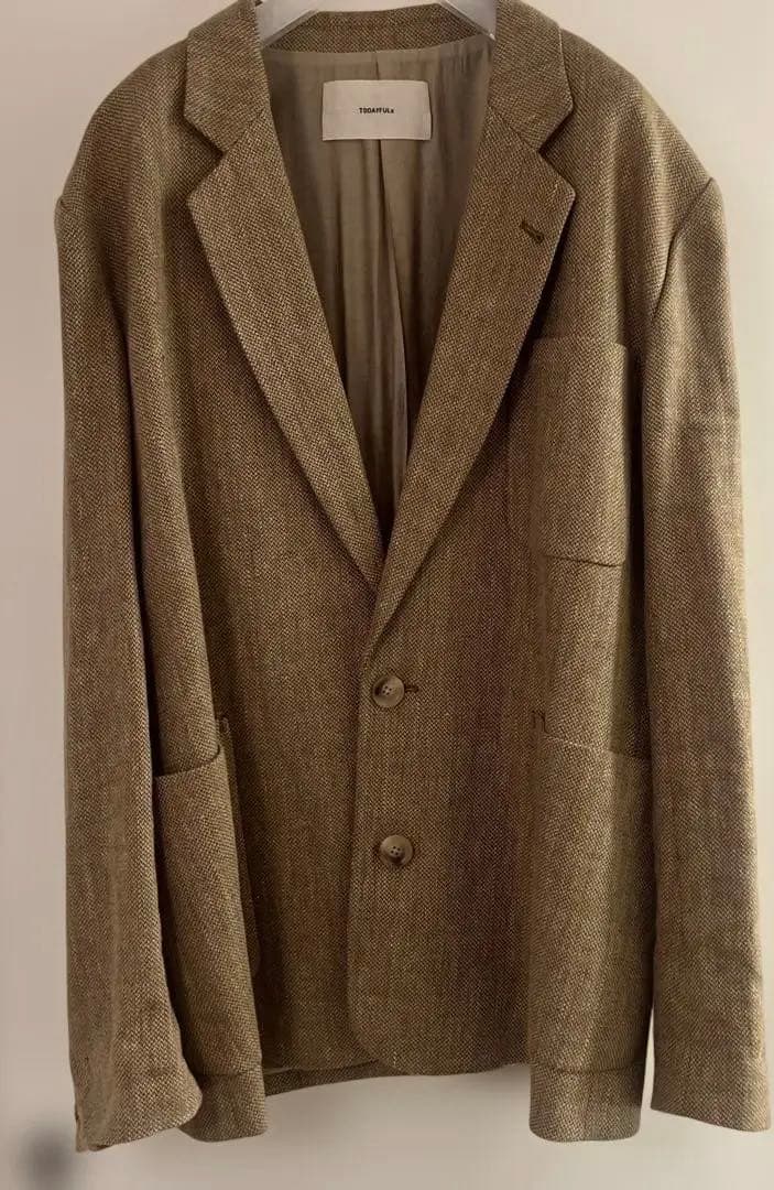 最終値下げ早い者勝ち　TODAYFUL ベージュジャケット サイズ38
