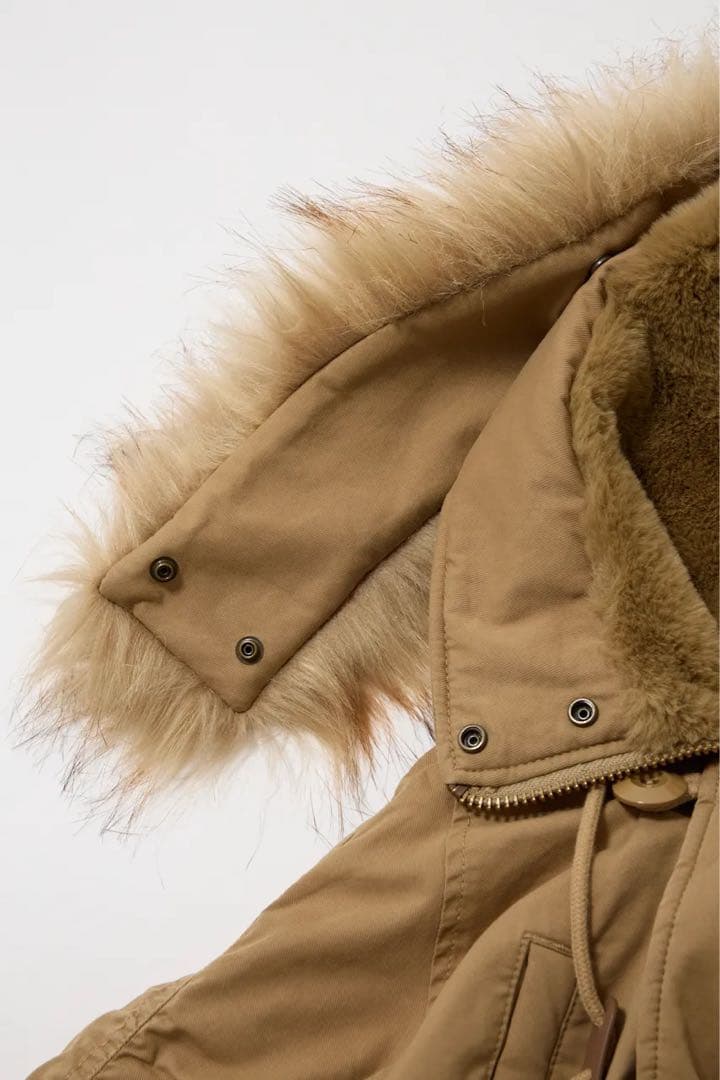 MOUSSY SHORT N2B /ショート エヌ ツー ビー　ベージュ