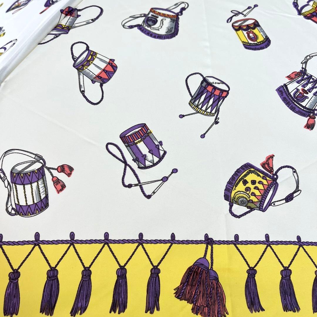 【新品タグ付】manipuri マニプリ 晴雨兼用 日傘折りたたみ傘 総柄