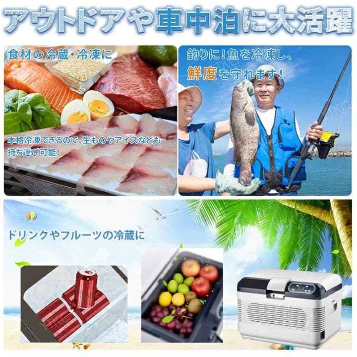 2way 12Lポータブル 冷温庫