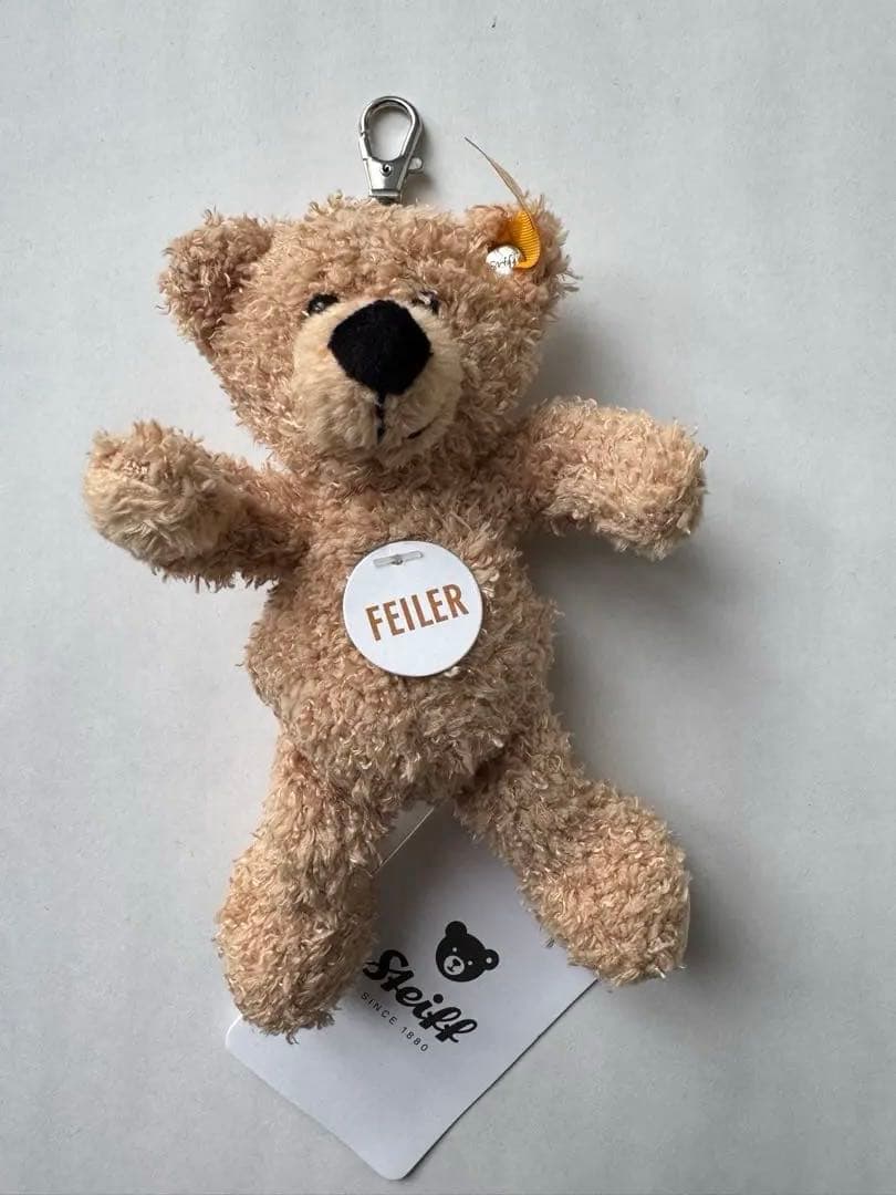 ヘッズスニーカーFEILER Steiff コラボ ハンカチ　キーリング♡