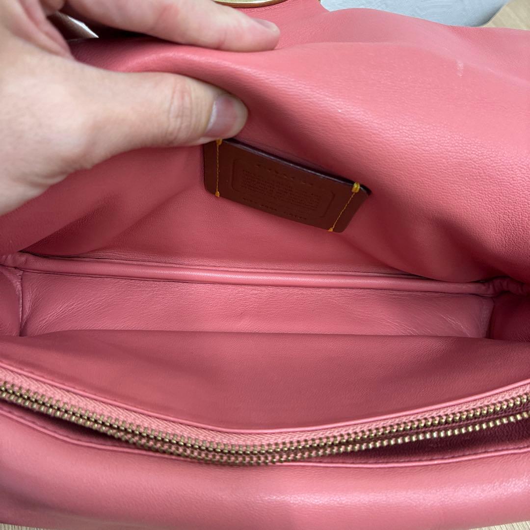 コーチ ピロー ダビー ハンドバッグ ショルダー