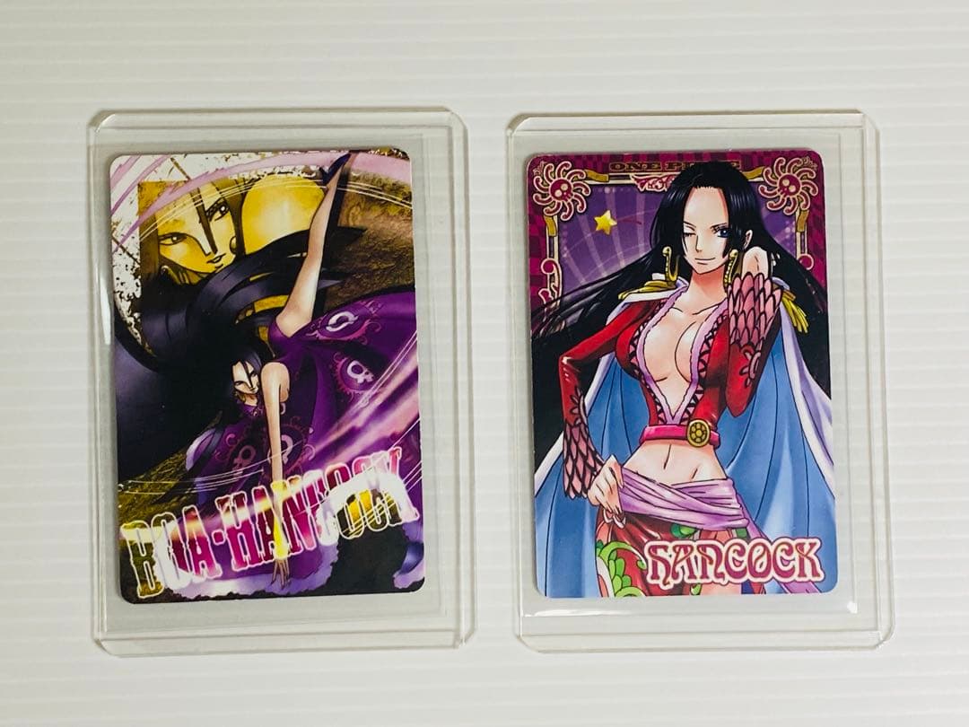 ワンピース キャラメルポップコーン カード 007 010ハンコック 2枚セット