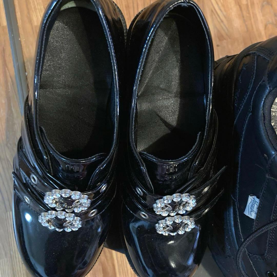 BUBBLES ダブルバックルシューズ YOSUKE 厚底　レースアップ