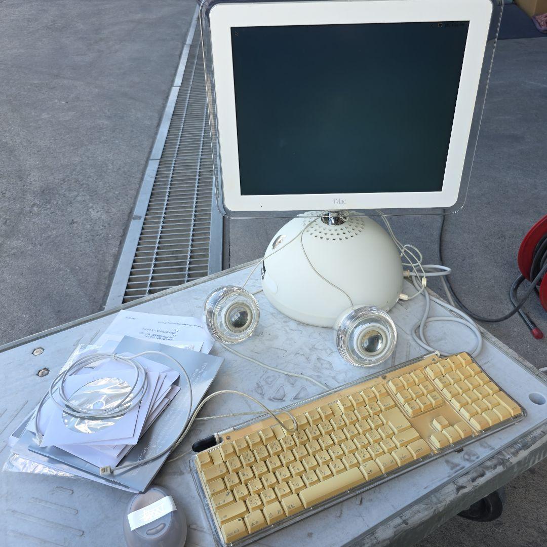Apple iMac G4 15インチ ホワイト 動作確認済み