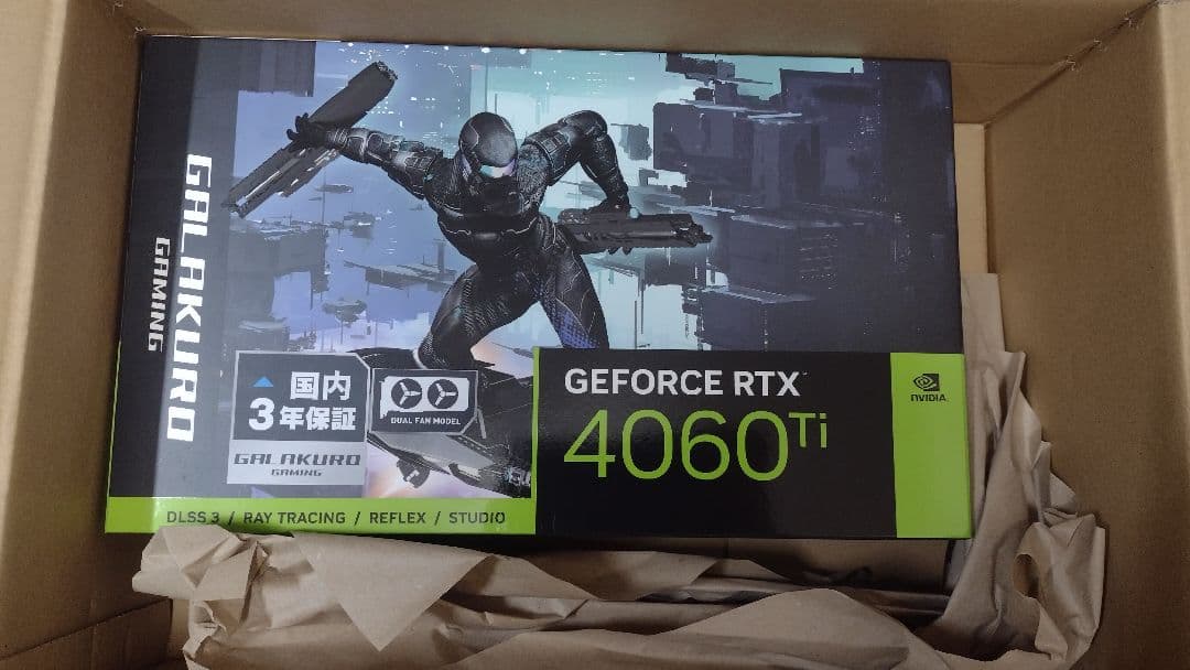 玄人志向 GALAKURO GEFORCE RTX4060Ti VRAM8GB