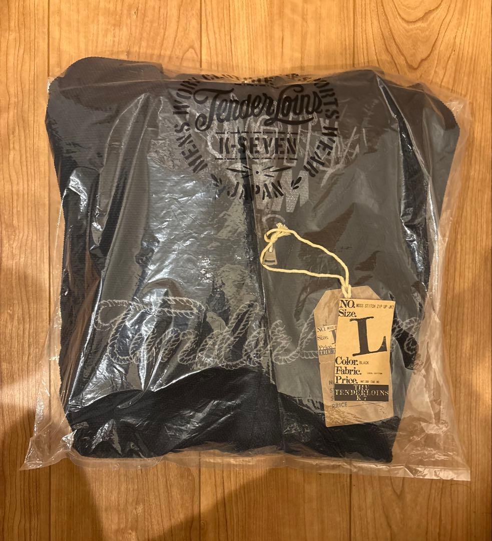 【新品未使用】TENDERLOIN MOSS STITCH ZIP UP JKT