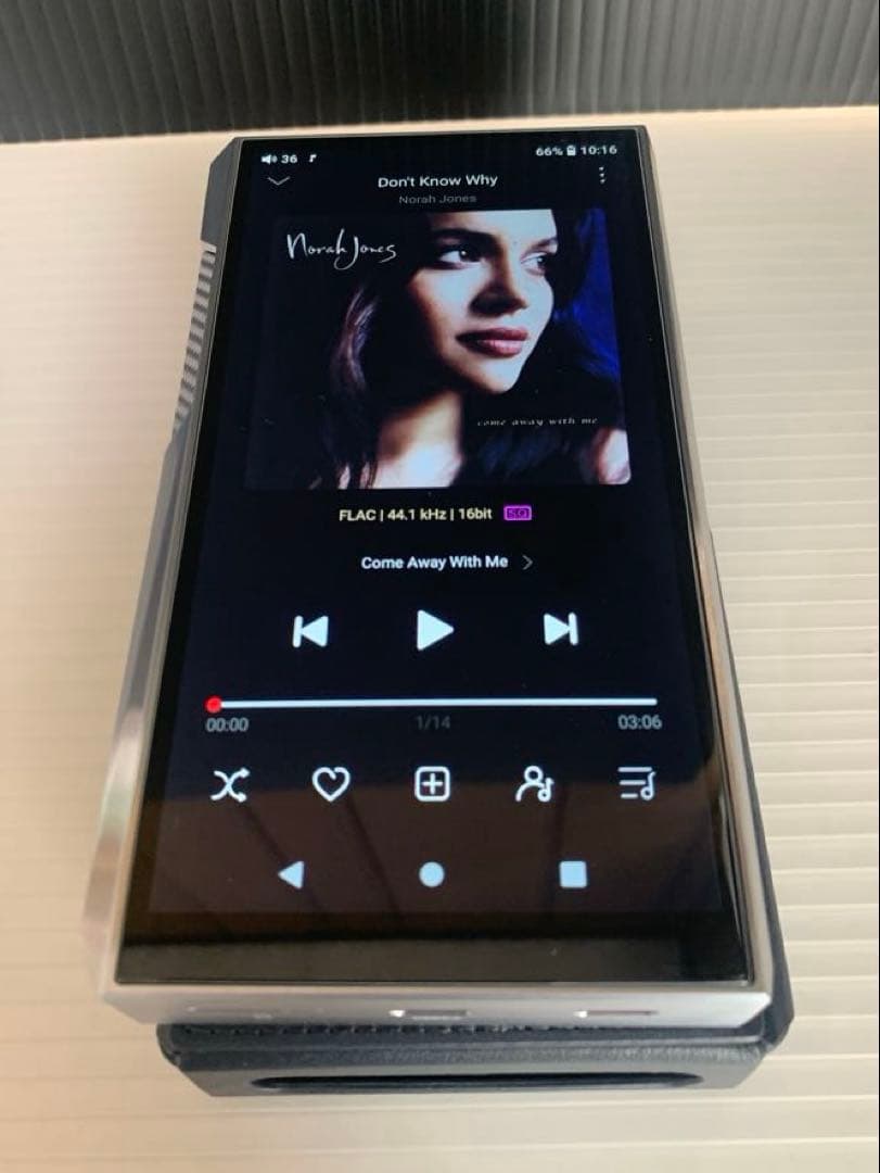 ポータブルプレーヤー FiiO M23 Stainless Steel