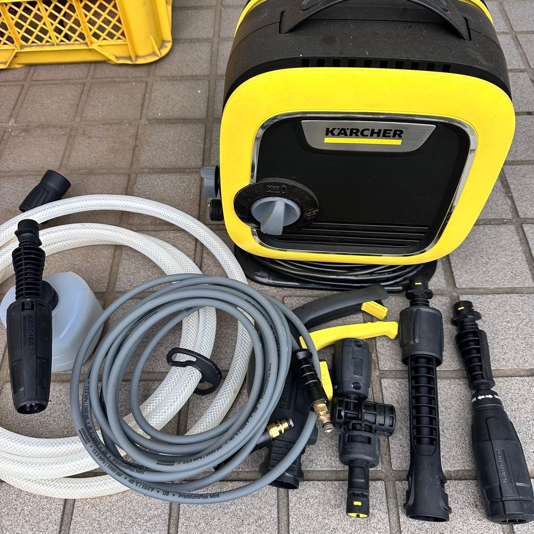 ケルヒャー 高圧洗浄機 K MINI 五点セット
