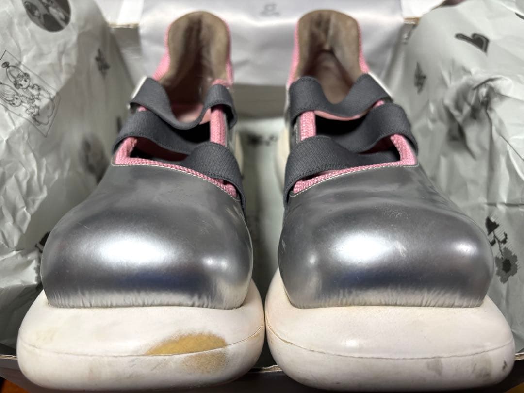 Grape 靴　シューズ　レア　シルバー　ピンク　シール付き　箱付き　240mm