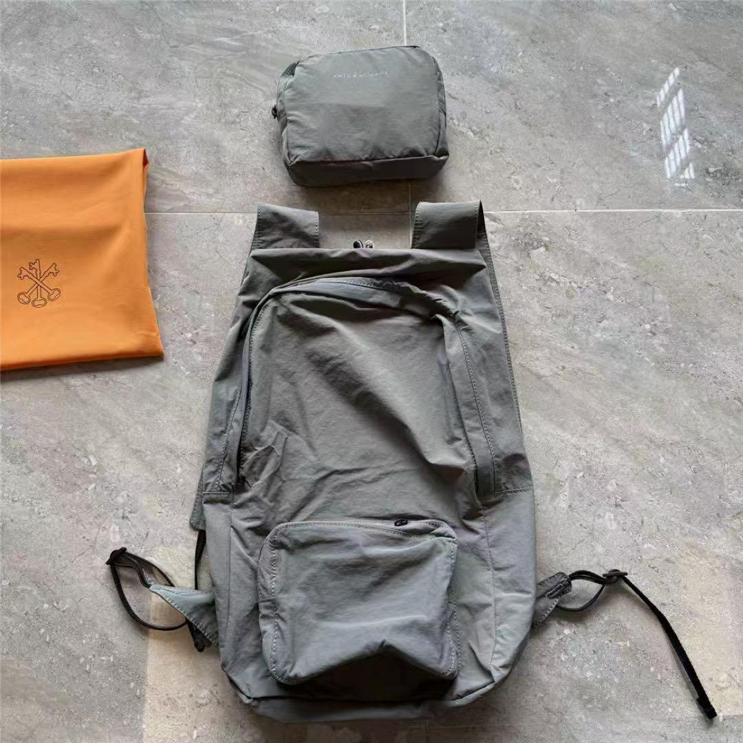 新品Arts&Science リュック サックバッグ バックパック ライトグレー
