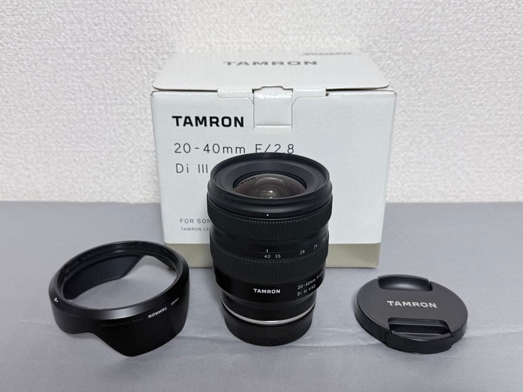 TAMRON 20-40mm F/2.8 Di III Sony Eマウント