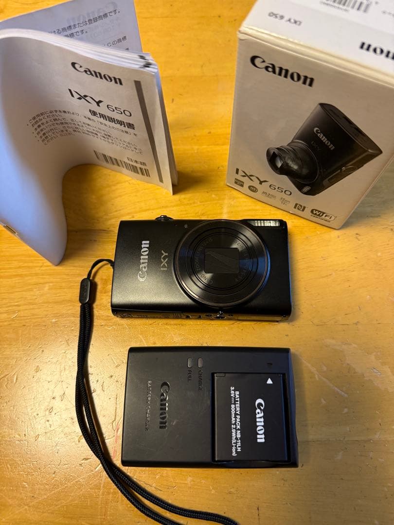 Canon IXY650 ブラック コンパクトデジタルカメラ