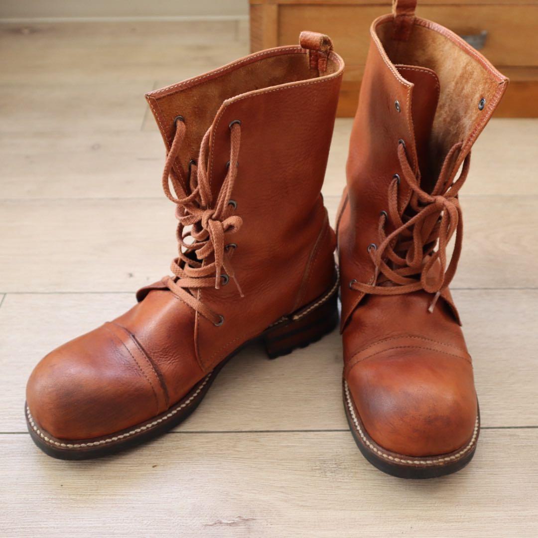 【HYSTERIC GLAMOUR】本革ブーツFINE（茶色）