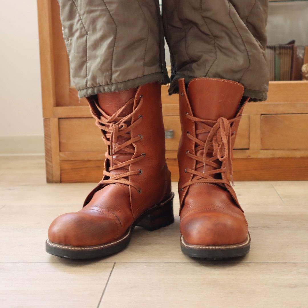 【HYSTERIC GLAMOUR】本革ブーツFINE（茶色）