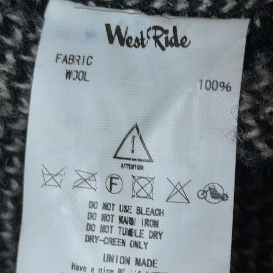 【美品】ウエストライド　チマヨベスト　オルテガ　スワスティカ　ブラック