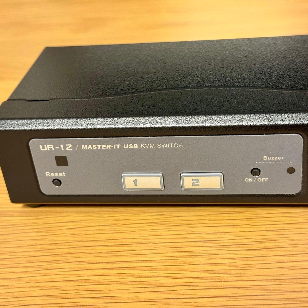 CONNECTPRO UR-12 2ポート KVMスイッチ