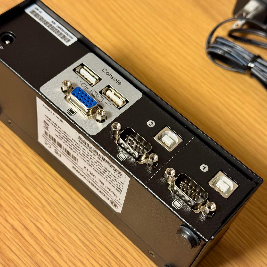 CONNECTPRO UR-12 2ポート KVMスイッチ