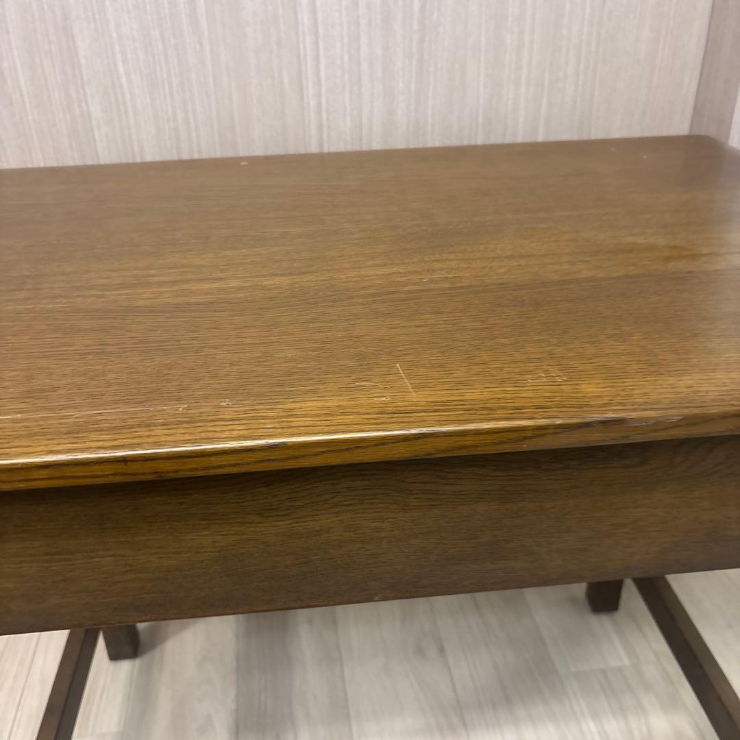 アンティーク 学塾机 木製デスク