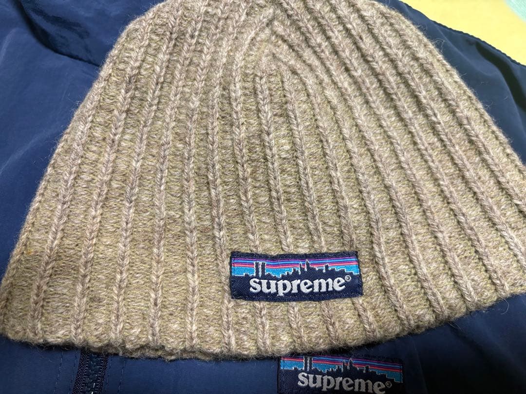supreme シュプリーム　patagonia パタゴニア　パタロゴ　ビーニー
