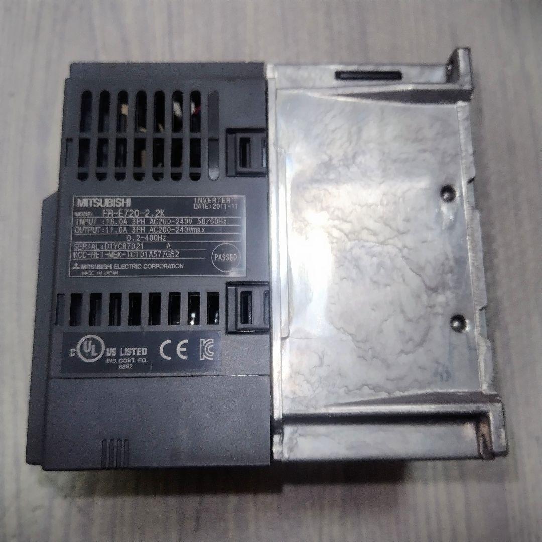 三菱電機 MITSUBISHI インバーター2.2KW FR-E720-2.2K
