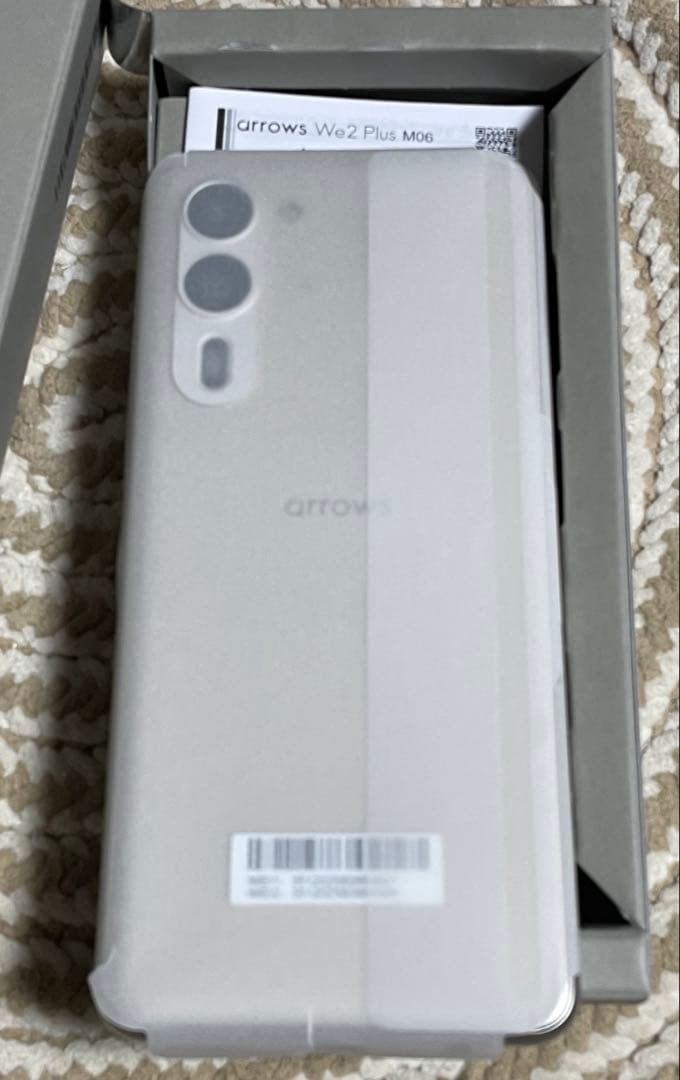 【新品未使用】arrows We2 Plus M06 本体 simフリー