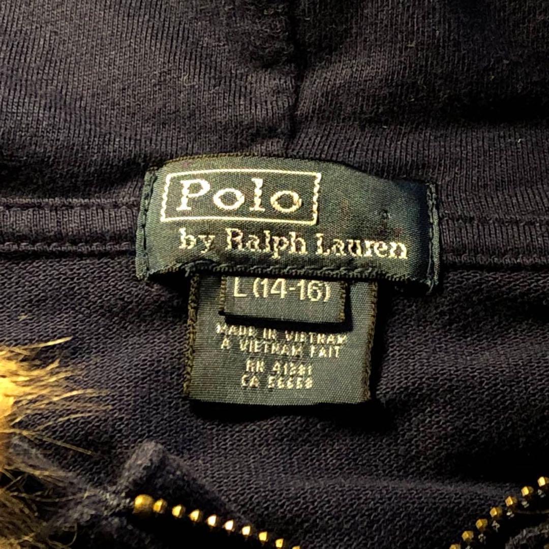 ラルフローレン ビッグポニー ジップパーカー ユニオンジャック リメイク Y2K