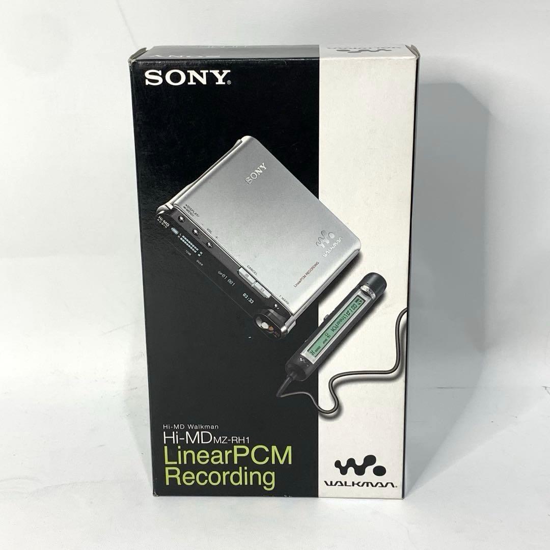 【新品未使用】Sony ポータブル MD ウォークマン MZ-RH1