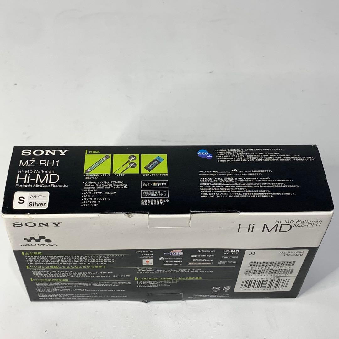 【新品未使用】Sony ポータブル MD ウォークマン MZ-RH1