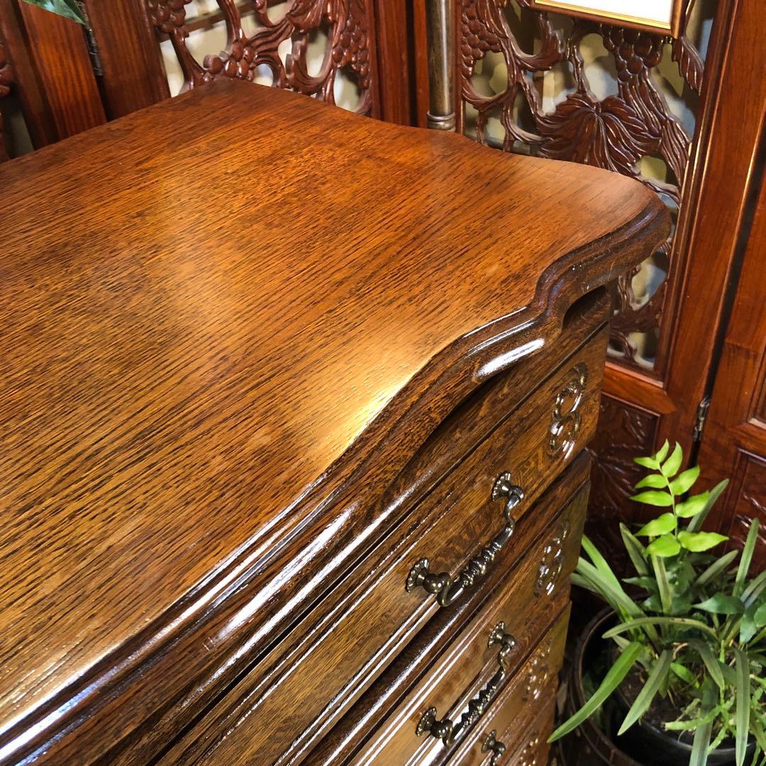 Sale アンティーク　ルーマニア　6段 チェスト 三越ブルージュ　 猫脚