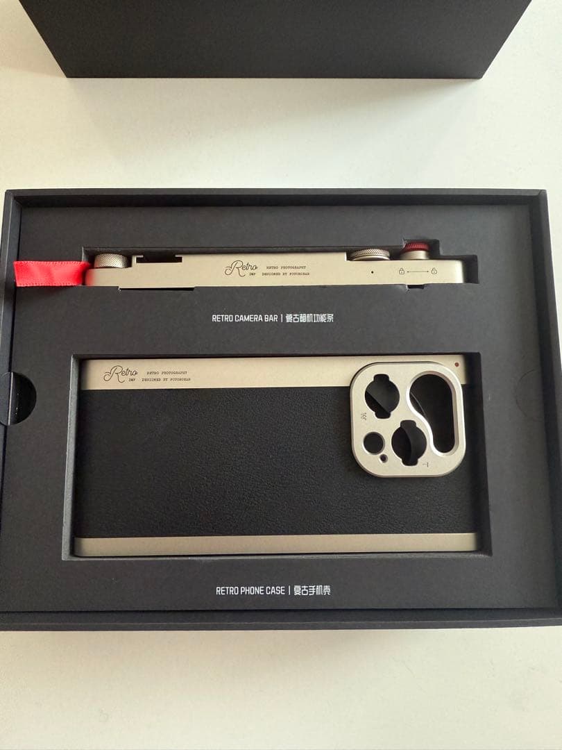 未使用 Fotorgear iphone16 pro レトロカメラケース