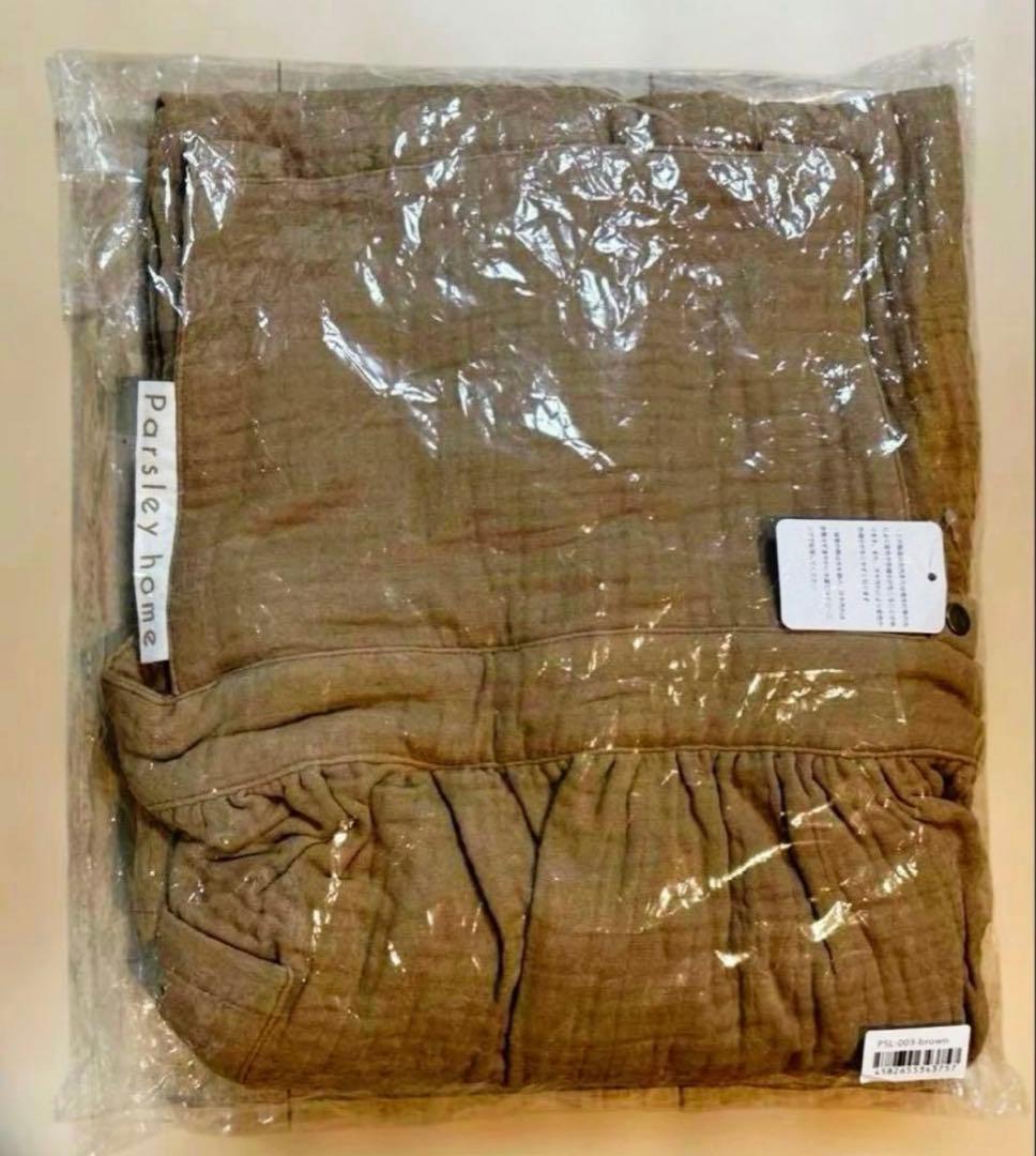 【新品】Parsley コットンガーゼエプロン 辻希美 パセリ ブラウン