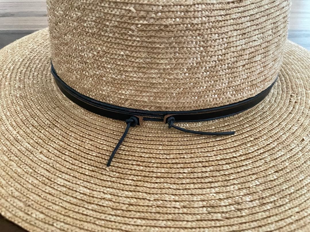 Lola Hats ベージュ ストローハット