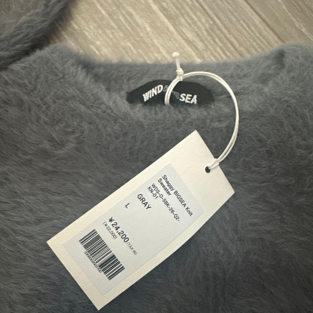 [新品未使用]WIND AND SEAセーターLサイズ