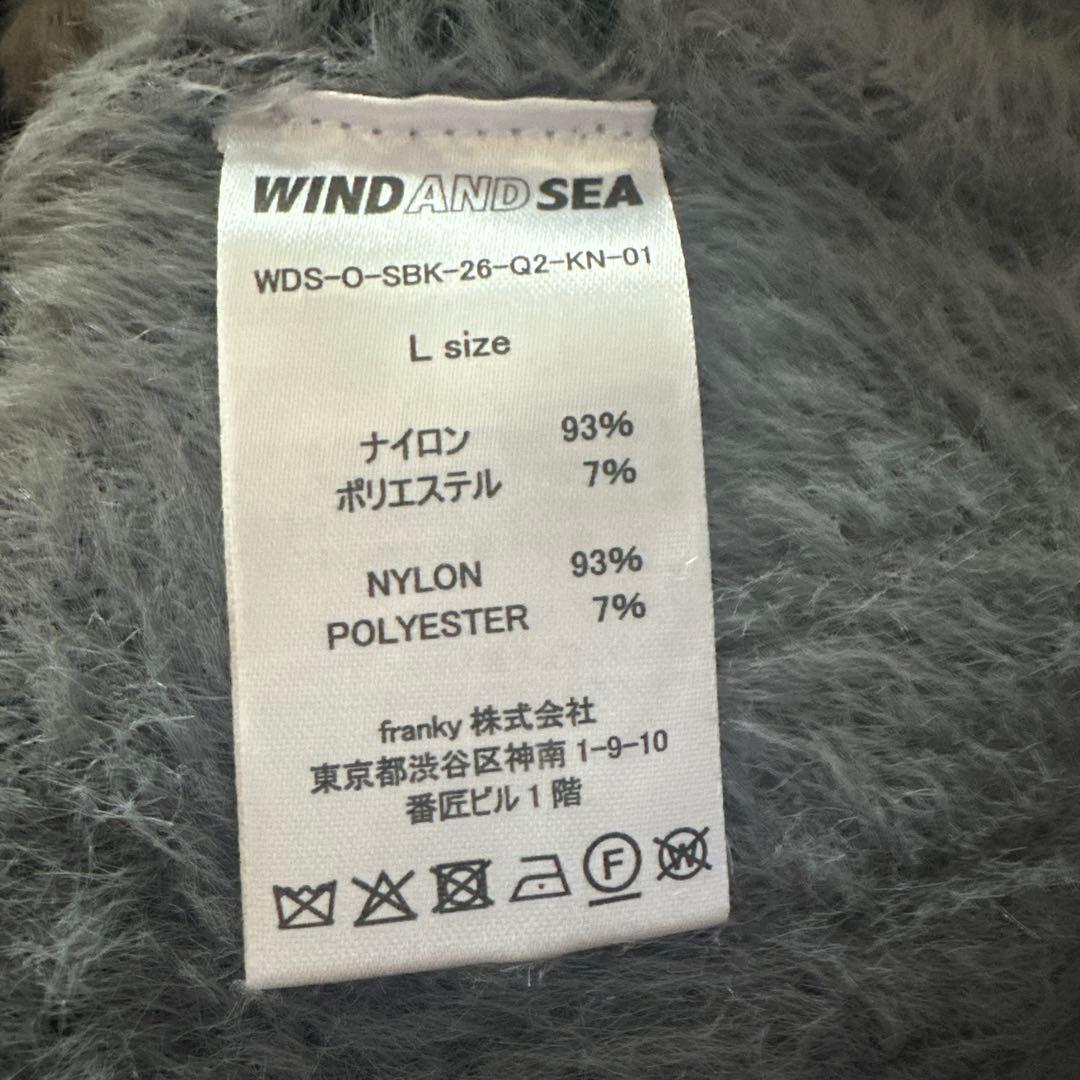 [新品未使用]WIND AND SEAセーターLサイズ