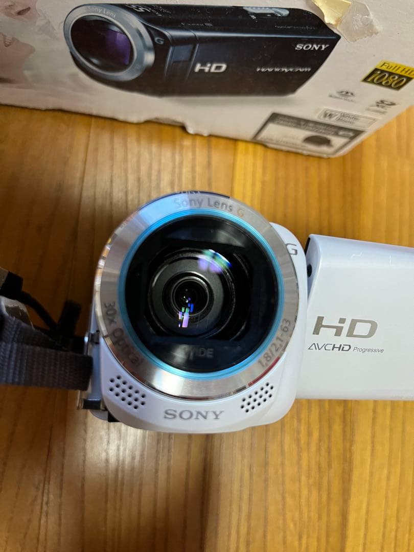 SONY HDR-CX270V ホワイト ビデオカメラ