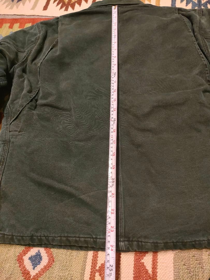 Carhartt チョアコート カバーオール ハンターグリーン L~XL程度