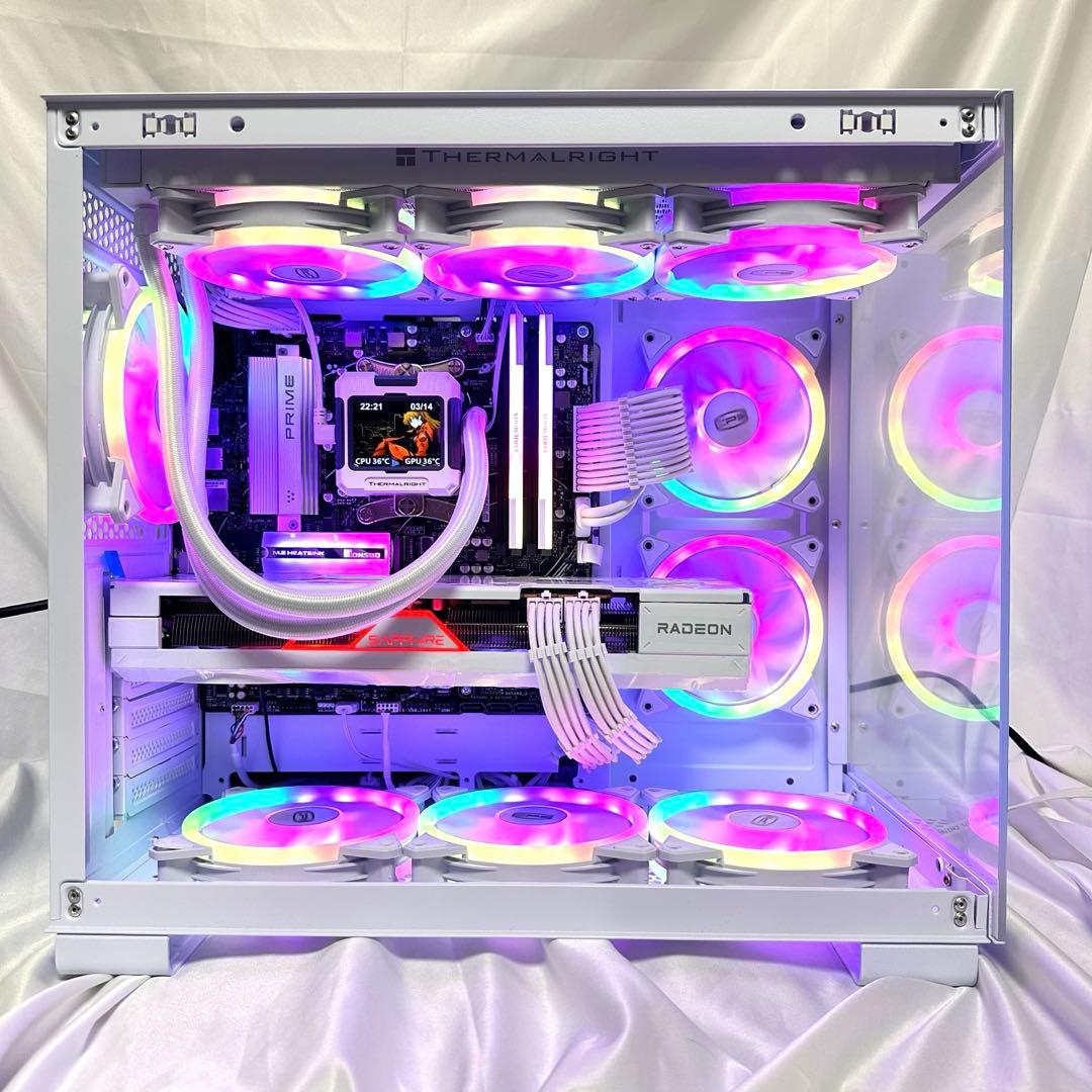 【新品】　ゲーミングPC RYZEN7 7700 RX7800xt ワイルズ