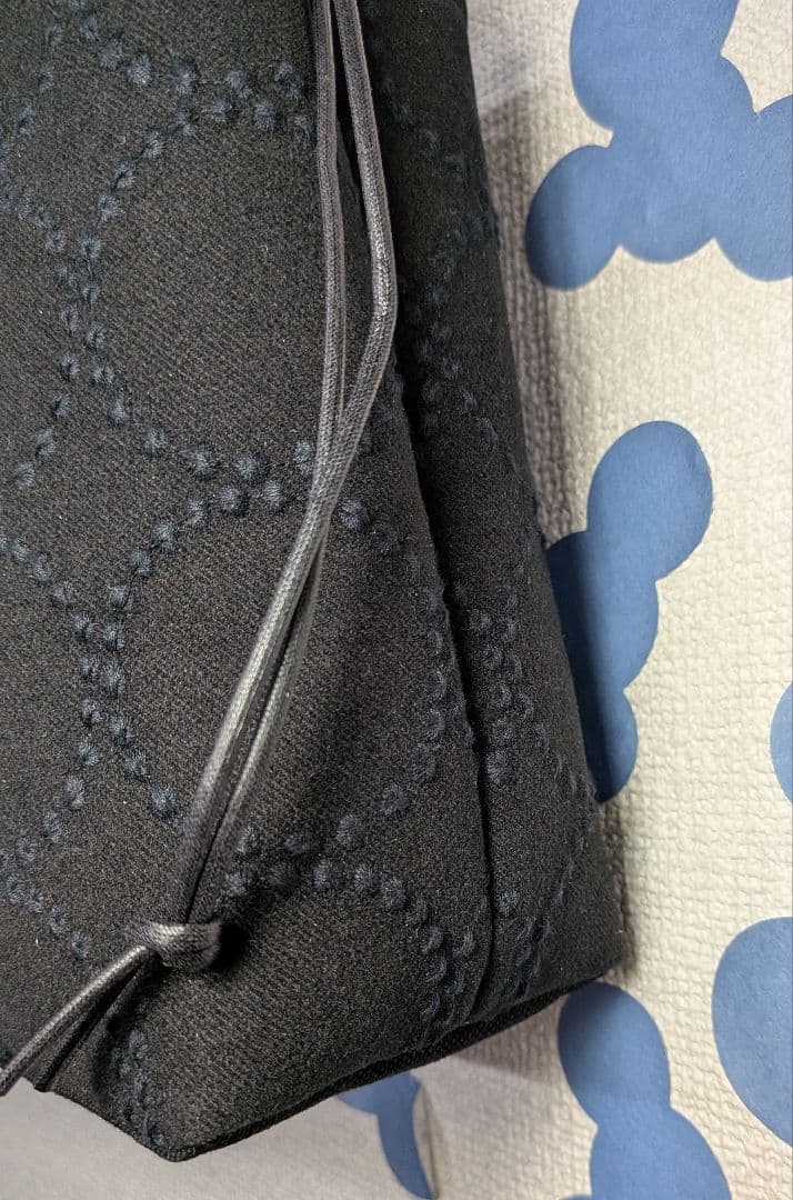 あおり巾着トートバッグ×ミナペルホネン