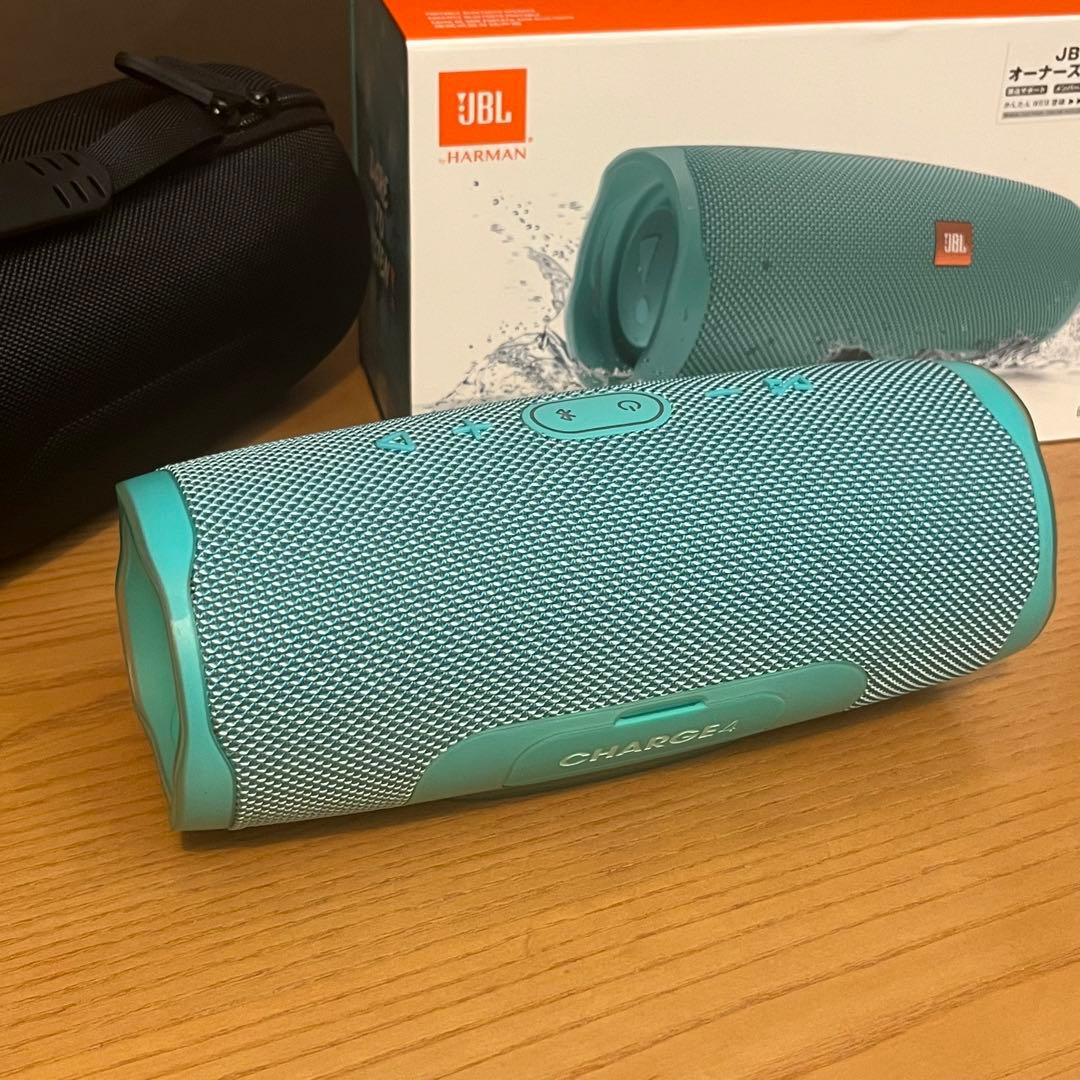 JBL CHARGE 4 アクア キャリングケース付き