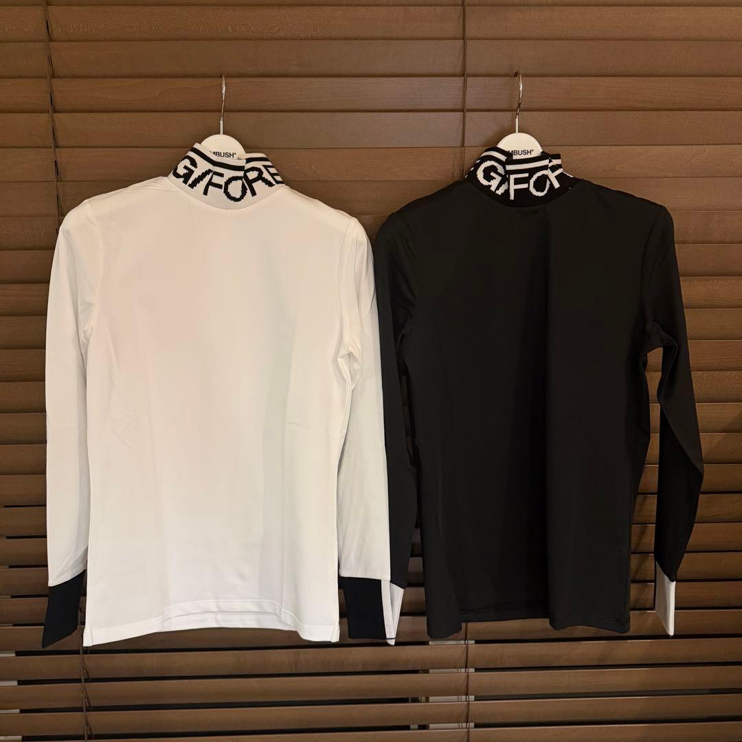 G/FORE ジーフォア ゴルフ カットソー トップス 長袖Tシャツ 白