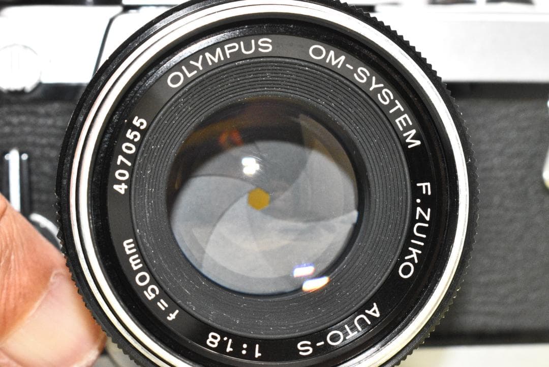 【整備済み】OLYMPUS OM-2 50mm F1.8 フィルム一眼レフカメラ