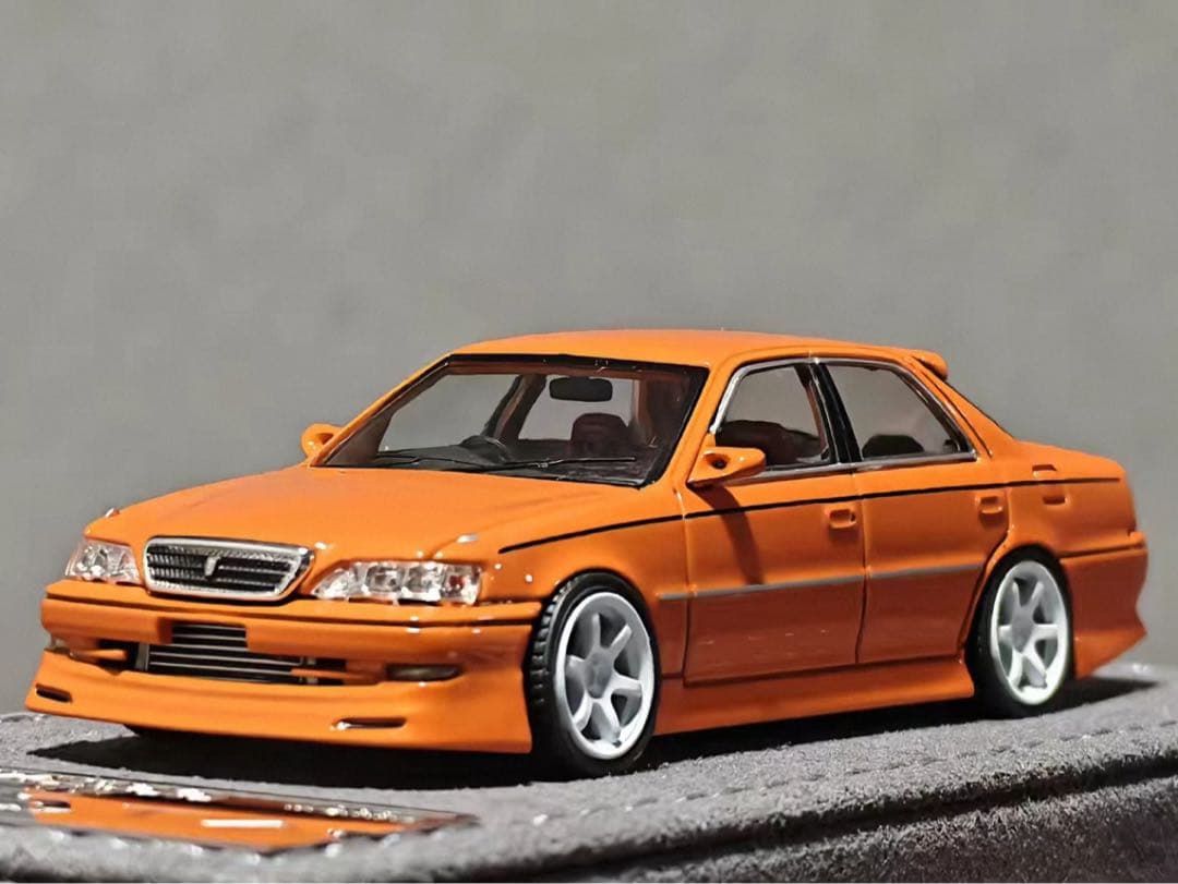 【展示会限定999台】Mortal 1/64 Toyota Crestaオレンジ