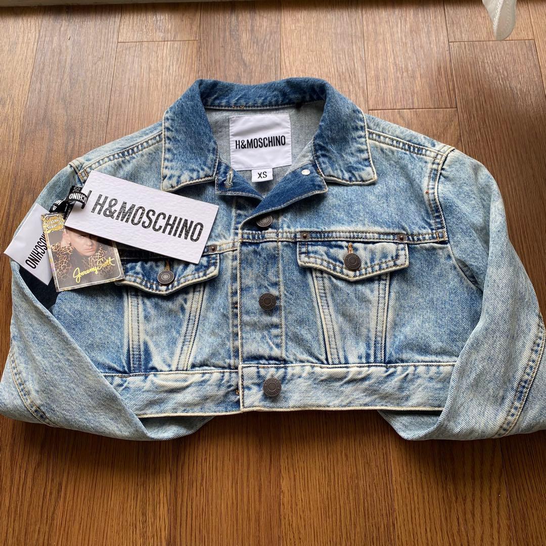 MOSCHINO  コラボ　ビジューデニムジャケット