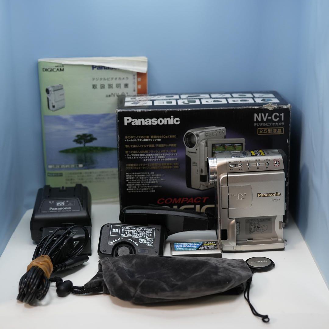 Panasonic NV-C1 ビデオカメラ a3429
