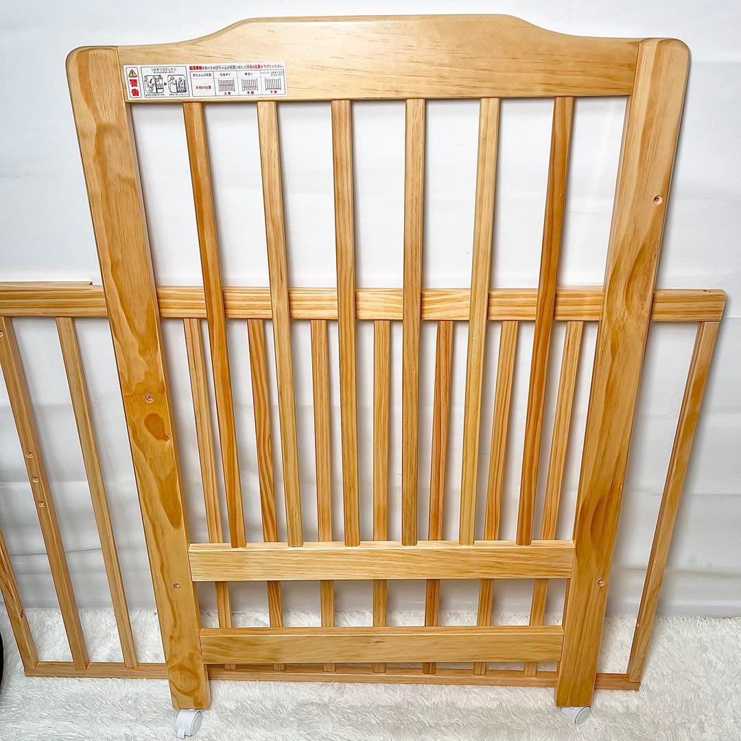 【美品】KATOJI ベビーベッド ハイシートタイプ 02020