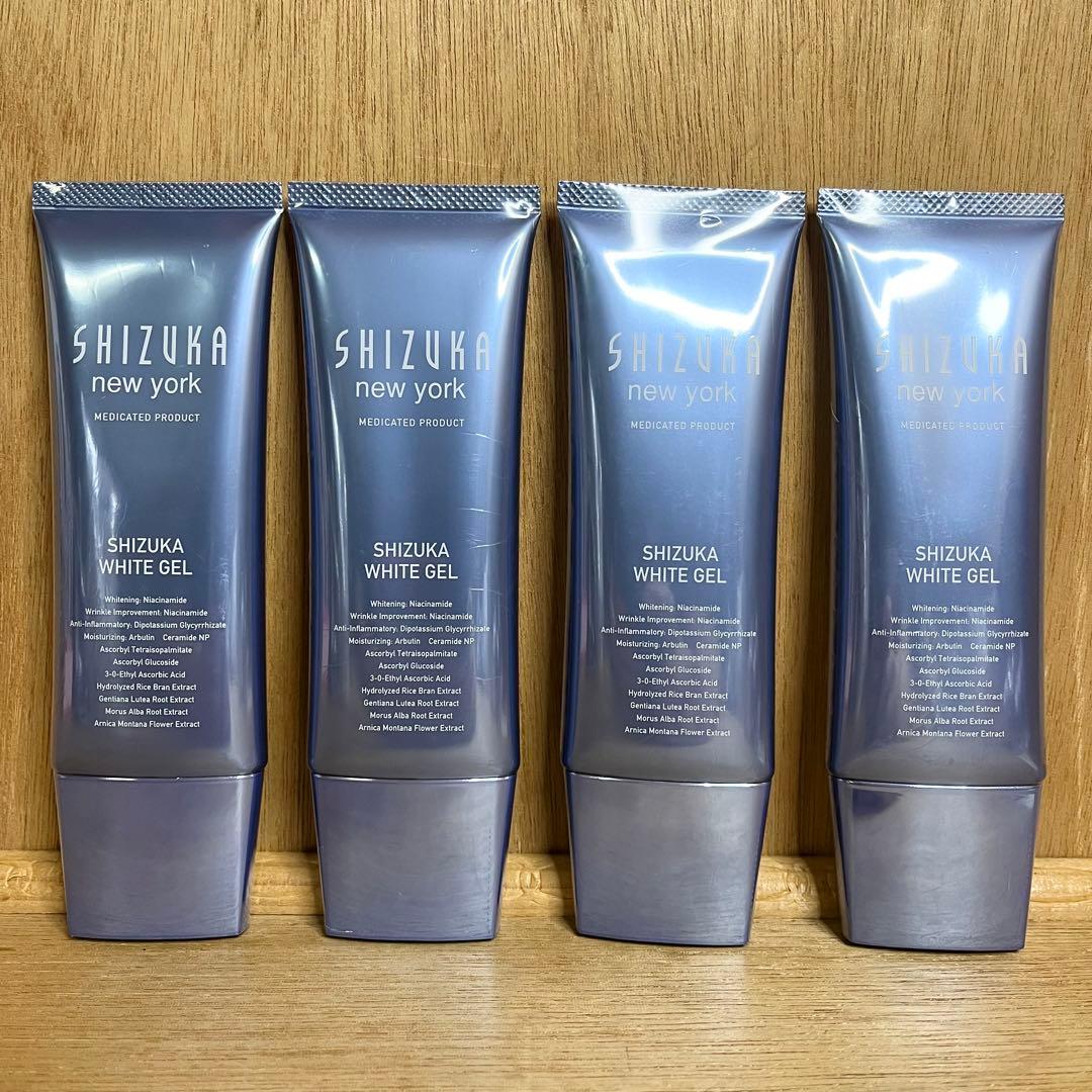 【新品】シズカニューヨーク オールインワン シズカホワイトゲル 60g 4本